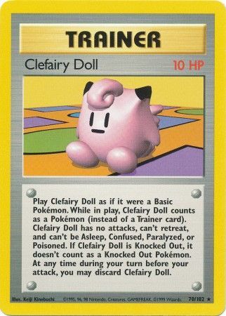 Clefairy Doll (70/102) [Base Set Unlimited] | Gear Gaming Fayetteville