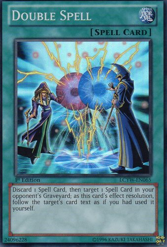 Double Spell [LCYW-EN065] Super Rare | Gear Gaming Fayetteville