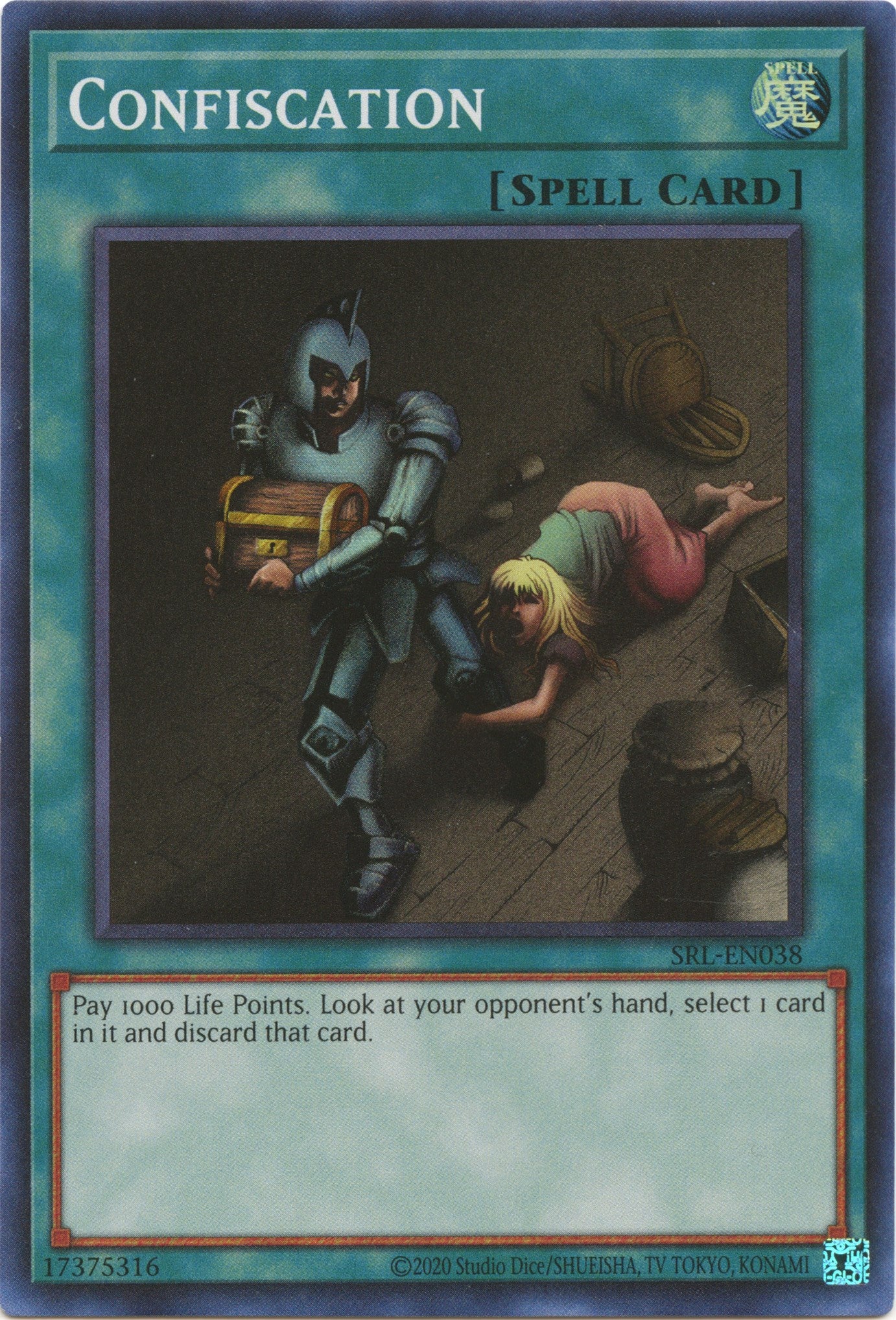 Confiscation (25th Anniversary) [SRL-EN038] Super Rare | Gear Gaming Fayetteville