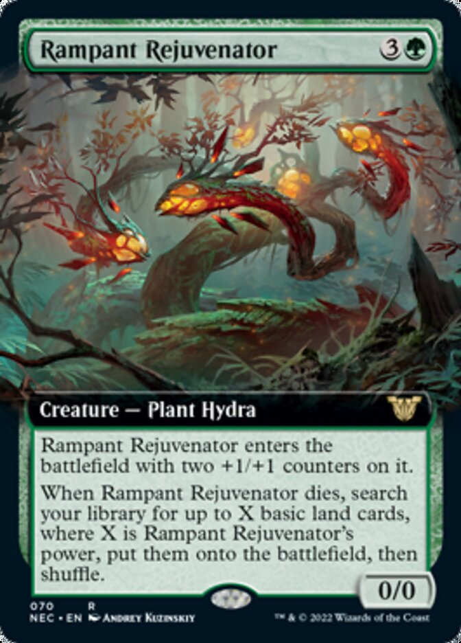 Rampant Rejuvenator (Extended Art) [Kamigawa: Neon Dynasty Commander] | Gear Gaming Fayetteville