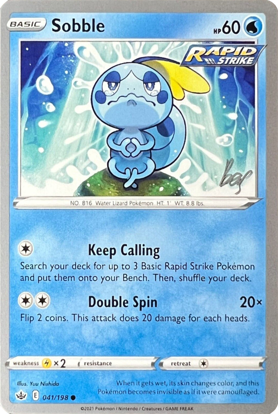 Sobble (041/198) (Cheryl Again - Sebastian Lashmet) [World Championships 2022] | Gear Gaming Fayetteville