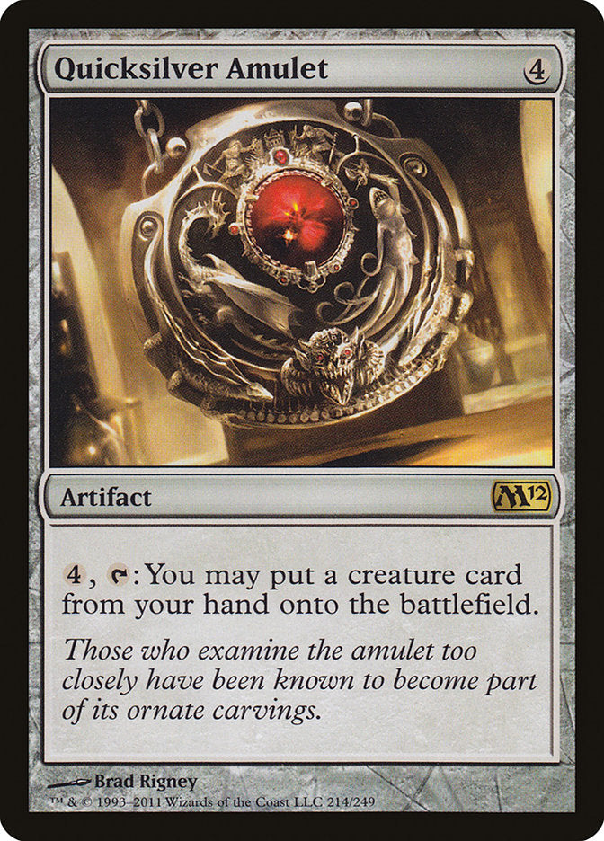 Quicksilver Amulet [Magic 2012] | Gear Gaming Fayetteville