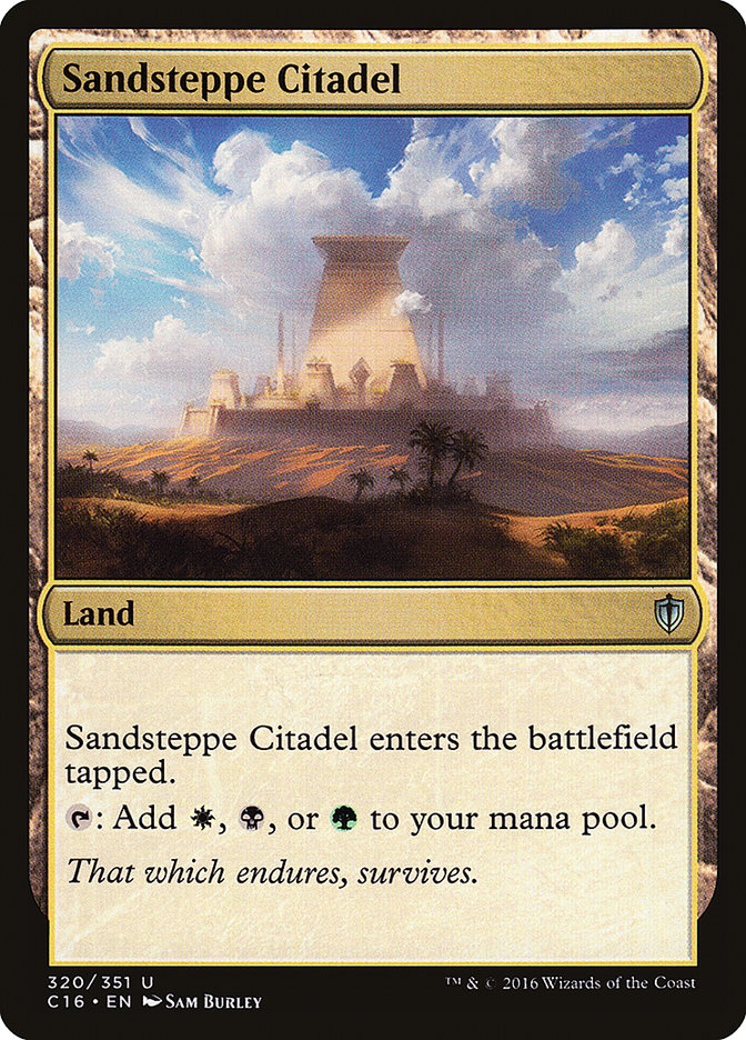 Sandsteppe Citadel [Commander 2016] | Gear Gaming Fayetteville