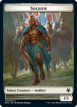 Soldier // Drake Double-Sided Token [Game Night: Free-for-All Tokens] | Gear Gaming Fayetteville