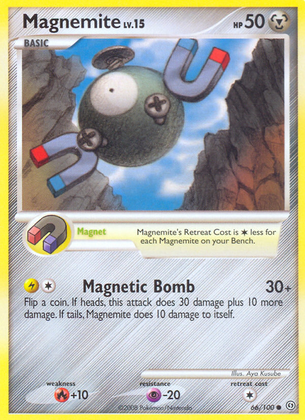 Magnemite (66/100) [Diamond & Pearl: Stormfront] | Gear Gaming Fayetteville