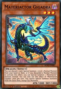 Materiactor Gigadra [BLVO-EN081] Super Rare | Gear Gaming Fayetteville