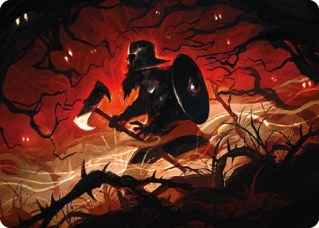 Gimli, Counter of Kills Art Card (44/81) [The Lord of the Rings: Tales of Middle-earth Art Series] | Gear Gaming Fayetteville
