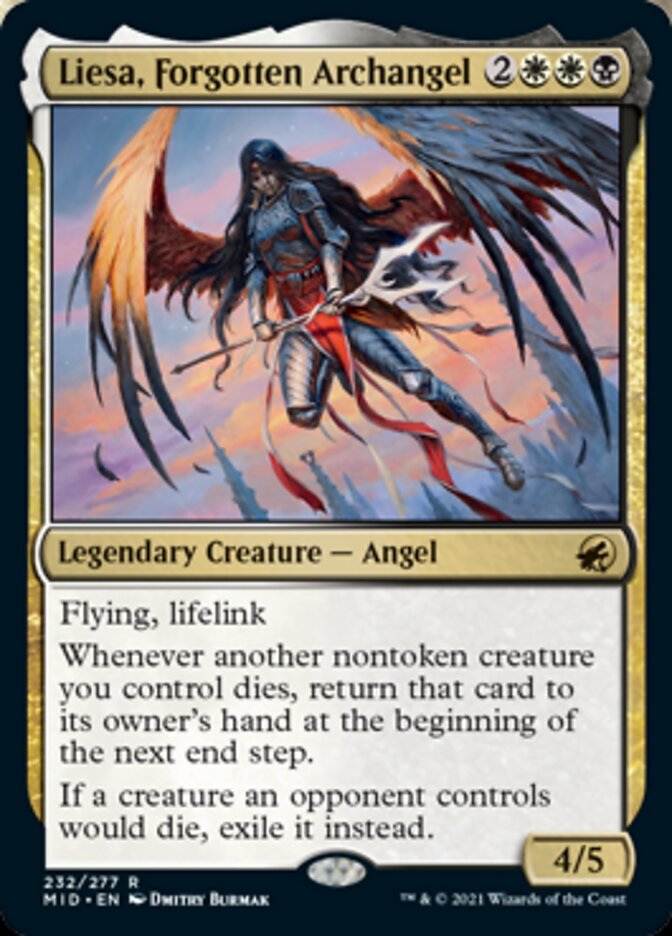 Liesa, Forgotten Archangel [Innistrad: Midnight Hunt] | Gear Gaming Fayetteville