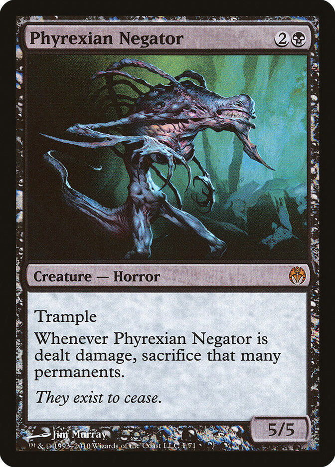 Phyrexian Negator [Duel Decks: Phyrexia vs. the Coalition] | Gear Gaming Fayetteville