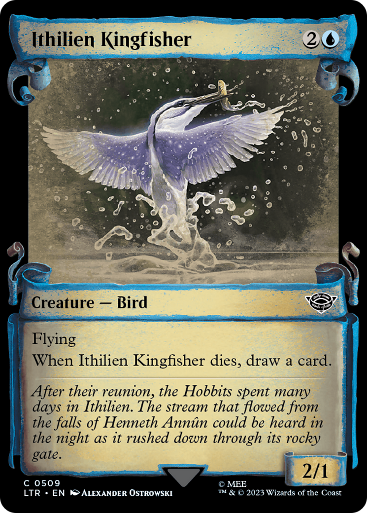 Ithilien Kingfisher [The Lord of the Rings: Tales of Middle-Earth Showcase Scrolls] | Gear Gaming Fayetteville