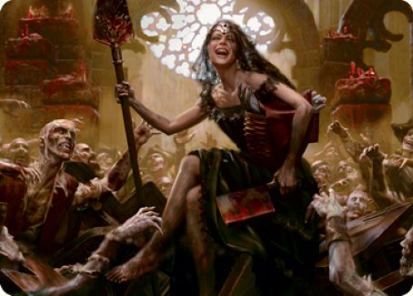 Gisa, Glorious Resurrector Art Card [Innistrad: Midnight Hunt Art Series] | Gear Gaming Fayetteville