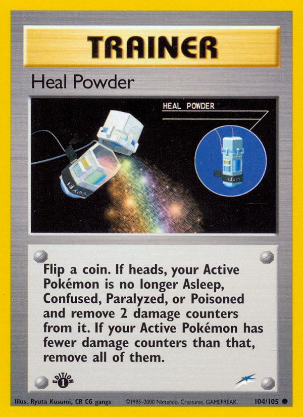 Heal Powder (104/105) [Neo Destiny 1st Edition] | Gear Gaming Fayetteville