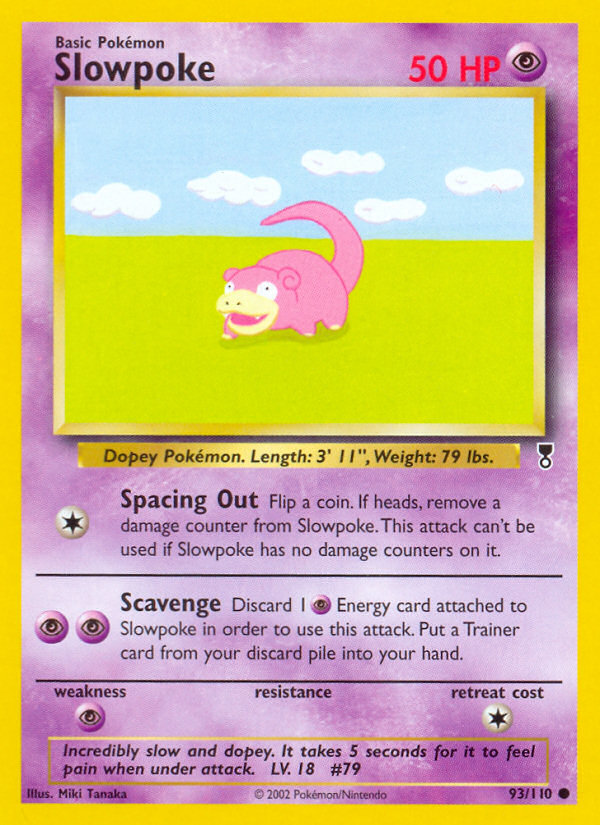 Slowpoke (93/110) [Legendary Collection] | Gear Gaming Fayetteville