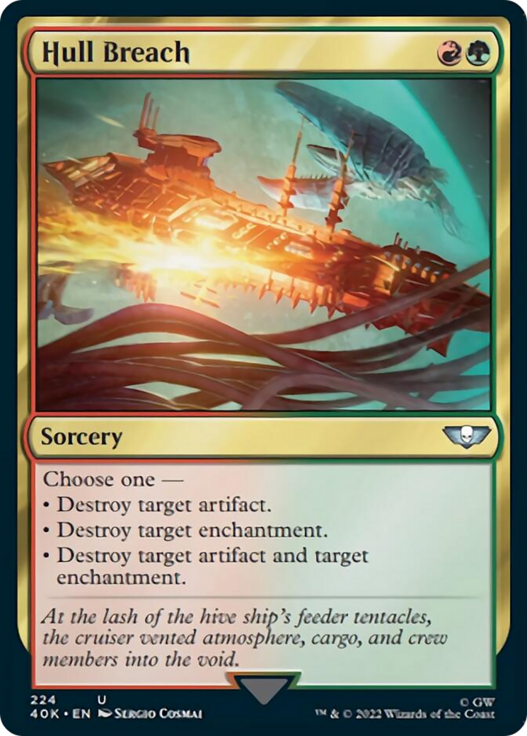Hull Breach (Surge Foil) [Warhammer 40,000] | Gear Gaming Fayetteville