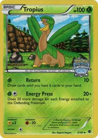 Tropius (5/101) (National Championship Staff Promo) [Black & White: Plasma Blast] | Gear Gaming Fayetteville