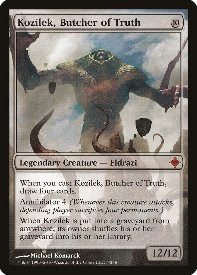 Kozilek, Butcher of Truth [Rise of the Eldrazi] | Gear Gaming Fayetteville