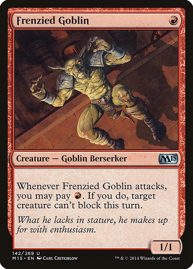 Frenzied Goblin [Magic 2015] | Gear Gaming Fayetteville