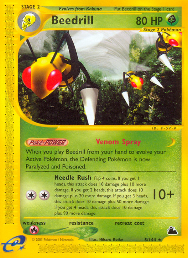 Beedrill (5/144) [Skyridge] | Gear Gaming Fayetteville