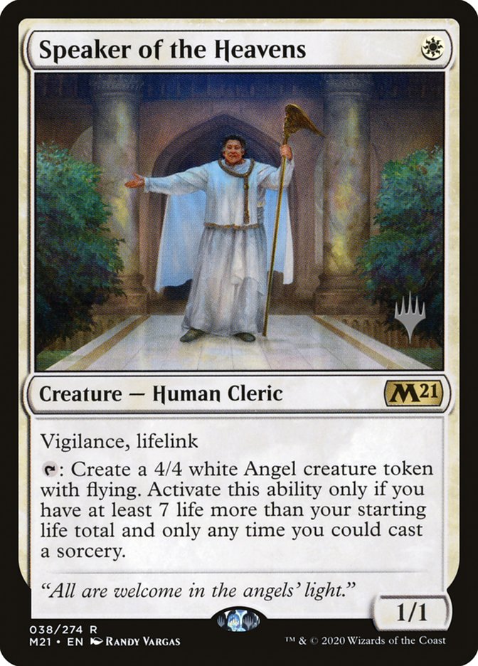 Speaker of the Heavens (Promo Pack) [Core Set 2021 Promos] | Gear Gaming Fayetteville