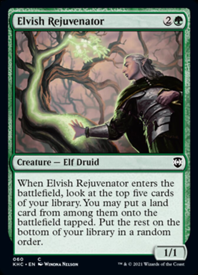 Elvish Rejuvenator [Kaldheim Commander] | Gear Gaming Fayetteville