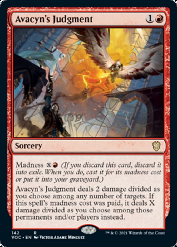 Avacyn's Judgment [Innistrad: Crimson Vow Commander] | Gear Gaming Fayetteville