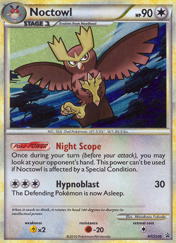 Noctowl (HGSS06) [HeartGold & SoulSilver: Black Star Promos] | Gear Gaming Fayetteville