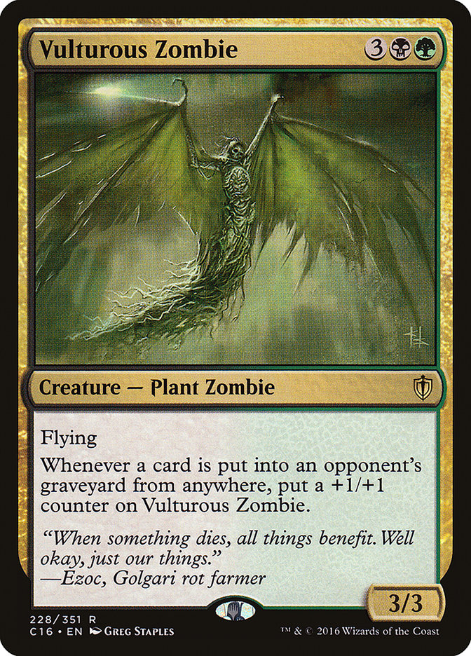 Vulturous Zombie [Commander 2016] | Gear Gaming Fayetteville