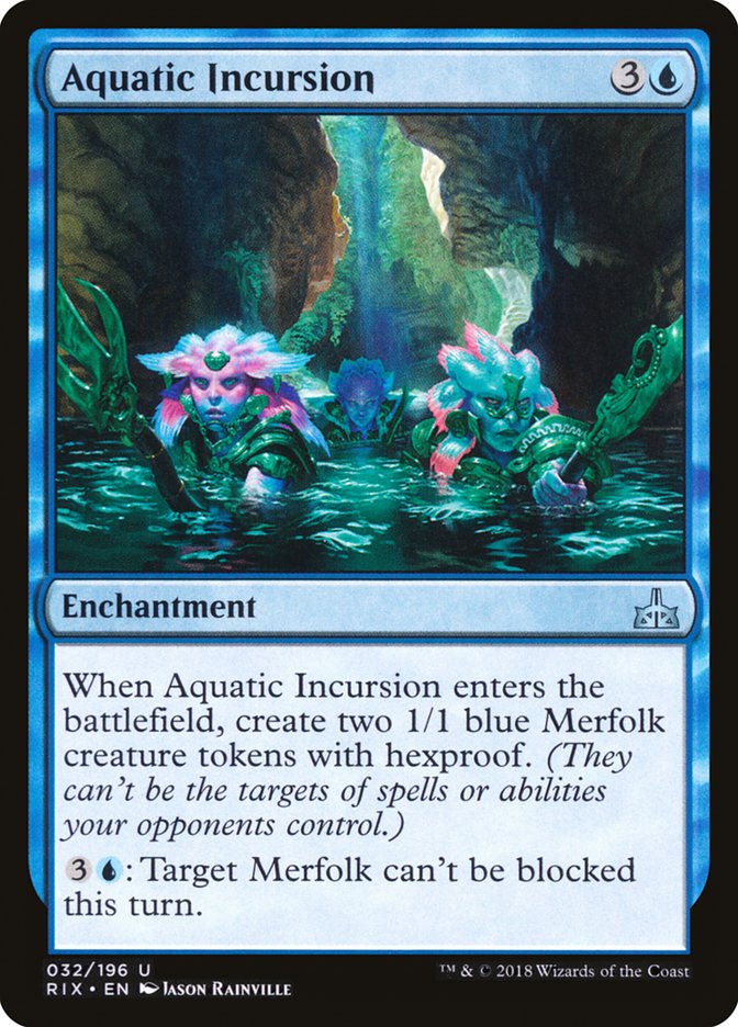 Aquatic Incursion [Rivals of Ixalan] | Gear Gaming Fayetteville