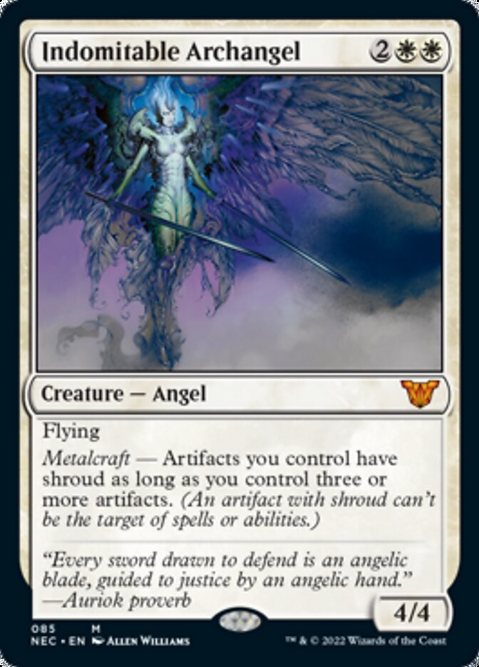 Indomitable Archangel [Kamigawa: Neon Dynasty Commander] | Gear Gaming Fayetteville