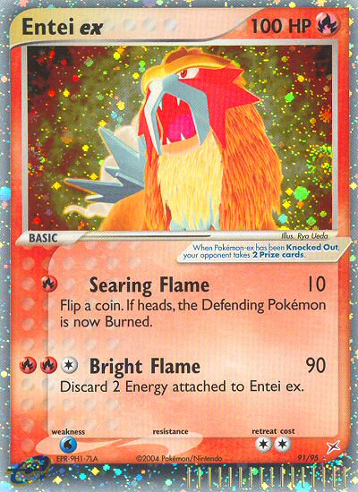 Entei ex (91/95) [EX: Team Magma vs Team Aqua] | Gear Gaming Fayetteville