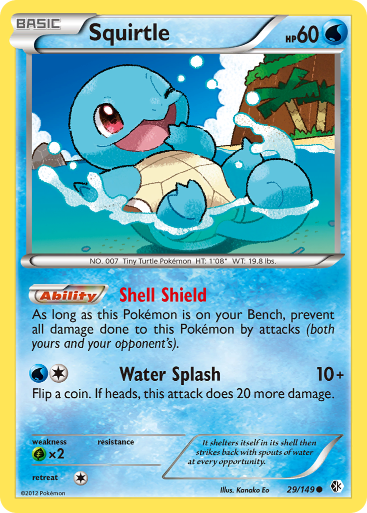 Squirtle (29/149) [Black & White: Boundaries Crossed] | Gear Gaming Fayetteville