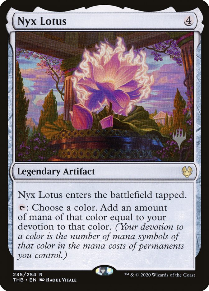 Nyx Lotus (Promo Pack) [Theros Beyond Death Promos] | Gear Gaming Fayetteville