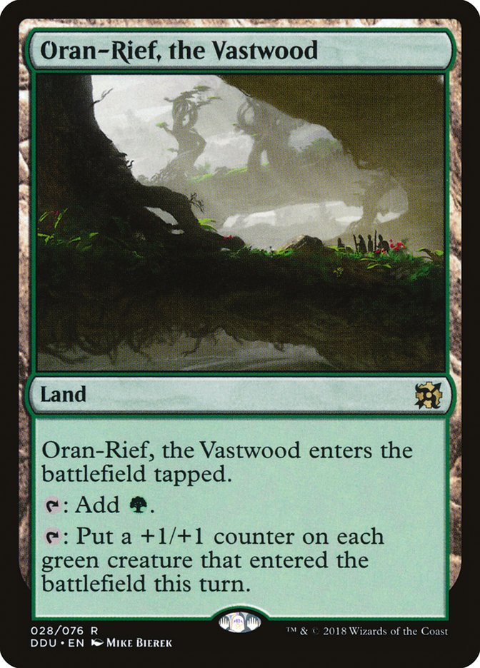 Oran-Rief, the Vastwood [Duel Decks: Elves vs. Inventors] | Gear Gaming Fayetteville