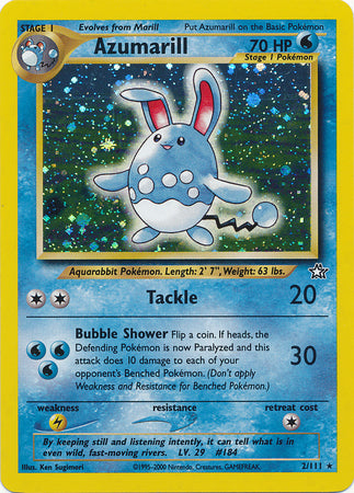 Azumarill (2/111) [Neo Genesis Unlimited] | Gear Gaming Fayetteville