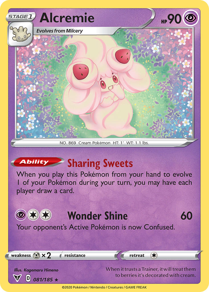 Alcremie (081/185) [Sword & Shield: Vivid Voltage] | Gear Gaming Fayetteville