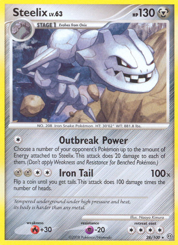 Steelix (28/100) [Diamond & Pearl: Stormfront] | Gear Gaming Fayetteville