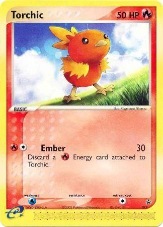 Torchic (017) (Non-Holo) [Nintendo: Black Star Promos] | Gear Gaming Fayetteville