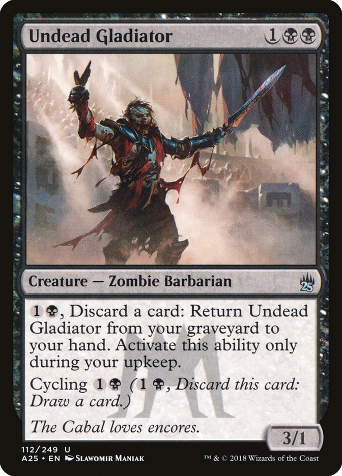 Undead Gladiator [Masters 25] | Gear Gaming Fayetteville