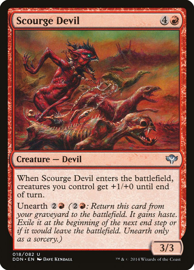 Scourge Devil [Duel Decks: Speed vs. Cunning] | Gear Gaming Fayetteville