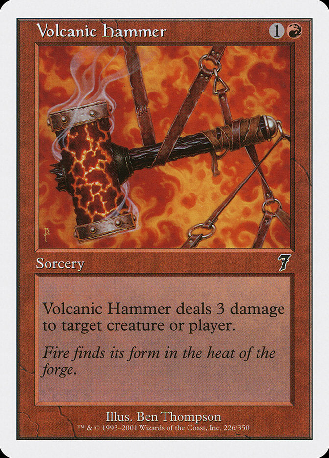 Volcanic Hammer [Seventh Edition] | Gear Gaming Fayetteville