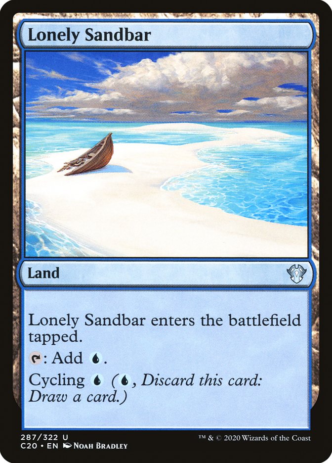 Lonely Sandbar [Commander 2020] | Gear Gaming Fayetteville