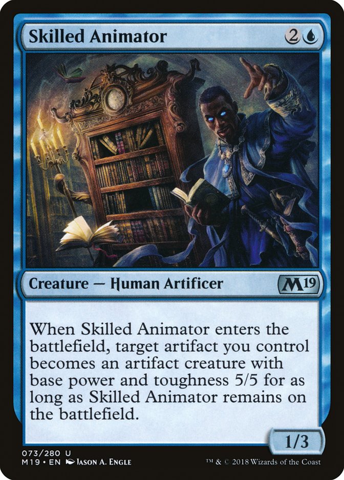 Skilled Animator [Core Set 2019] | Gear Gaming Fayetteville