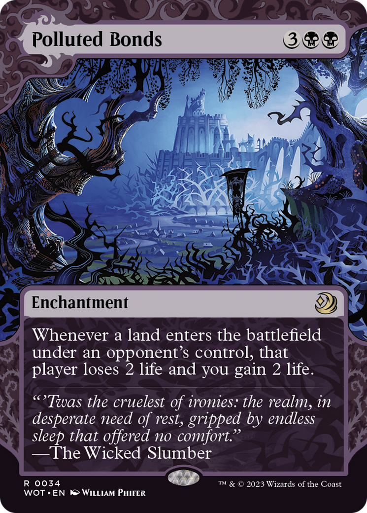 Polluted Bonds [Wilds of Eldraine: Enchanting Tales] | Gear Gaming Fayetteville