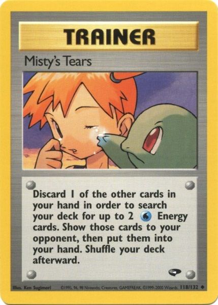 Misty's Tears (118/132) [Gym Challenge Unlimited] | Gear Gaming Fayetteville