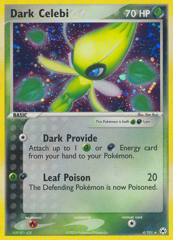 Dark Celebi (4/101) [EX: Hidden Legends] | Gear Gaming Fayetteville