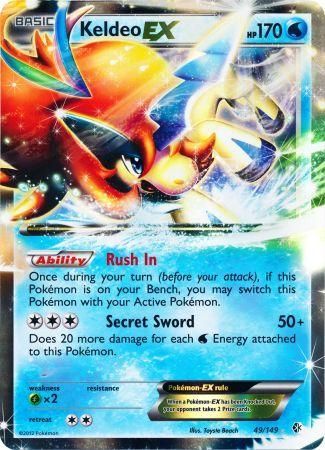 Keldeo EX (49/149) (Jumbo Card) [Black & White: Boundaries Crossed] | Gear Gaming Fayetteville