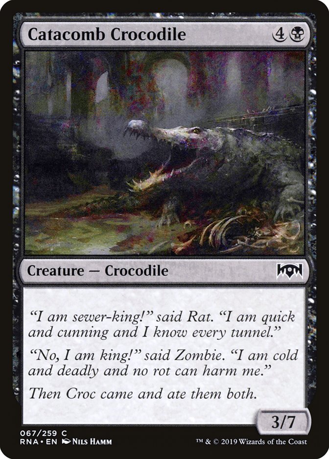 Catacomb Crocodile [Ravnica Allegiance] | Gear Gaming Fayetteville