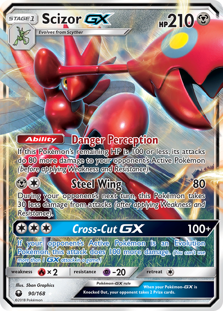 Scizor GX (90/168) [Sun & Moon: Celestial Storm] | Gear Gaming Fayetteville