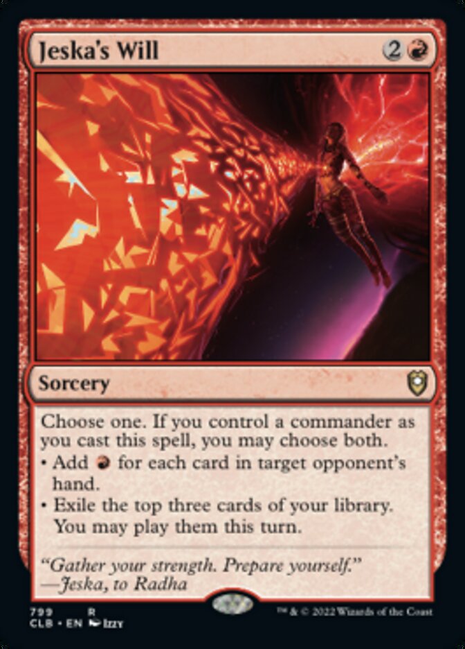 Jeska's Will [Commander Legends: Battle for Baldur's Gate] | Gear Gaming Fayetteville