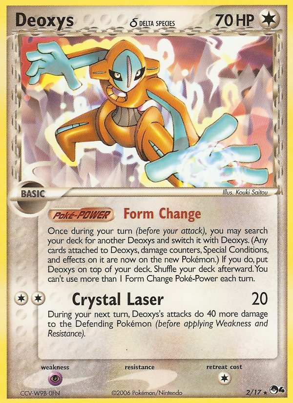 Deoxys (2/17) (Delta Species) [POP Series 4] | Gear Gaming Fayetteville